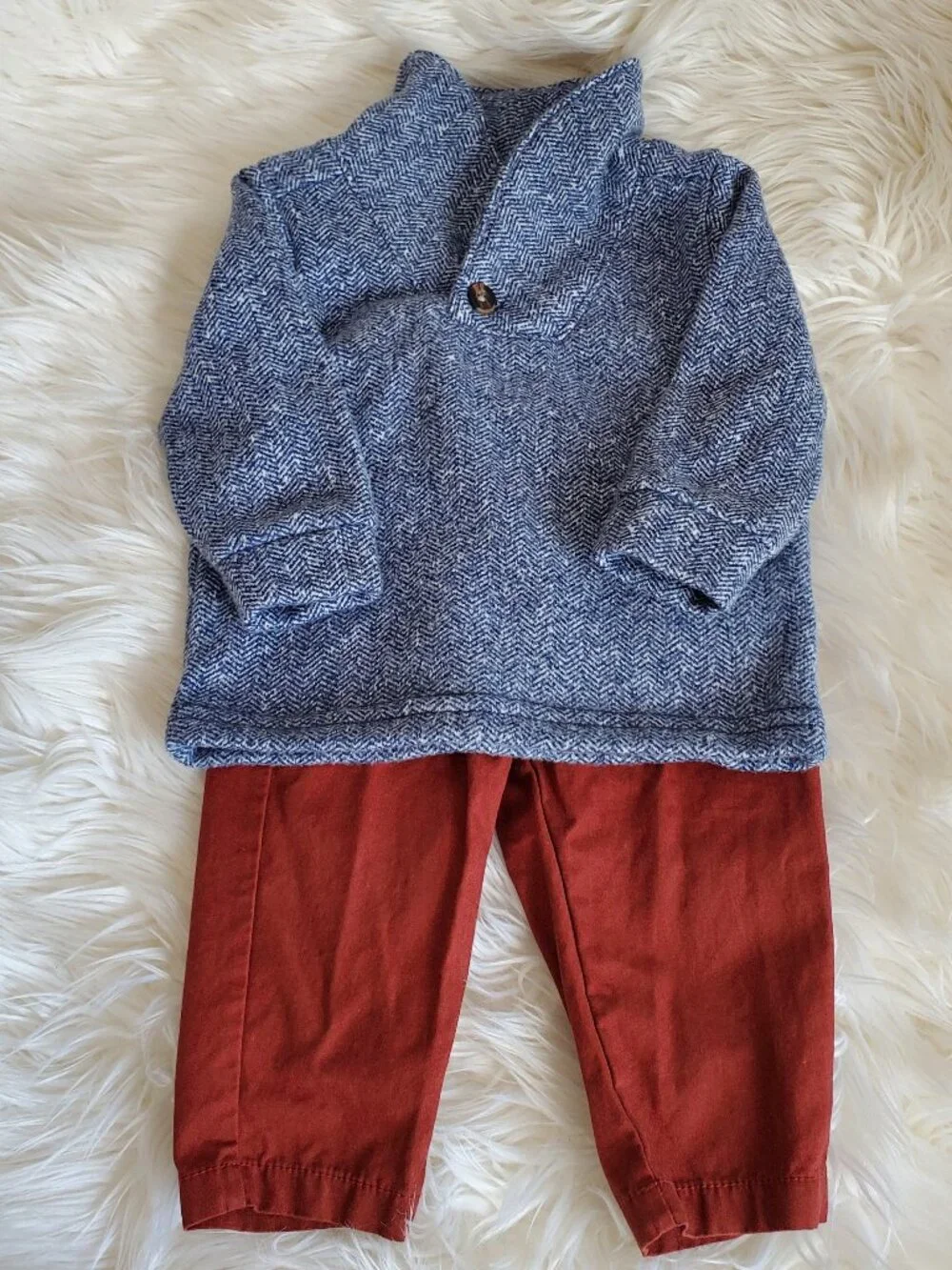 Carter's Casual Comfy Baby Clothing Outfit Bundle SZ 9M